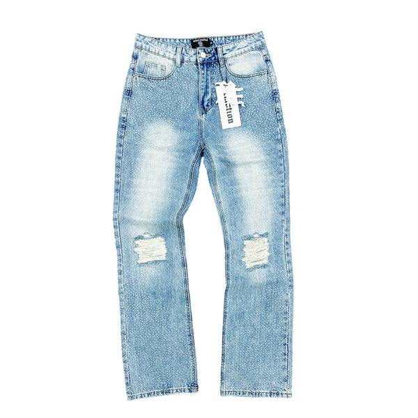 Mixed Emotion 'ME' Rhinestone Jeans