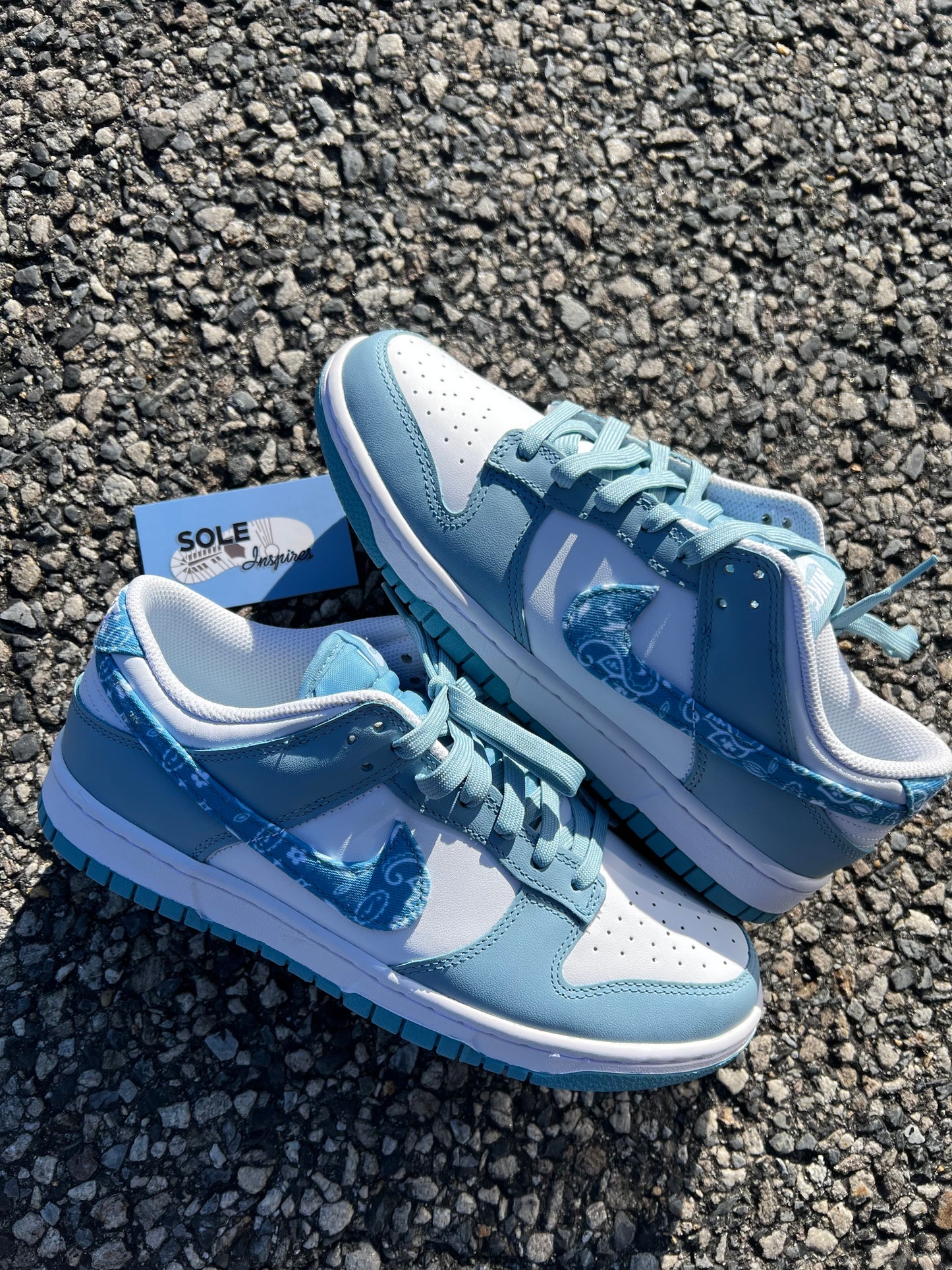 Nike Dunk Low “Blue Paisley” (GS)